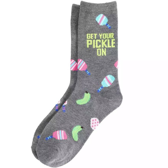 Pickleball GET YOUR PICKLE ON Socks - Picture 4 of 4